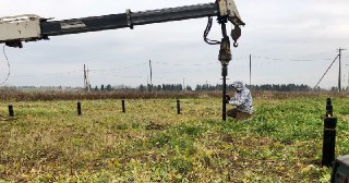 Установка винтовых свай Заинск цена от 3141 руб.