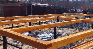Пол на винтовых сваях Заинск цена от 15702 руб.